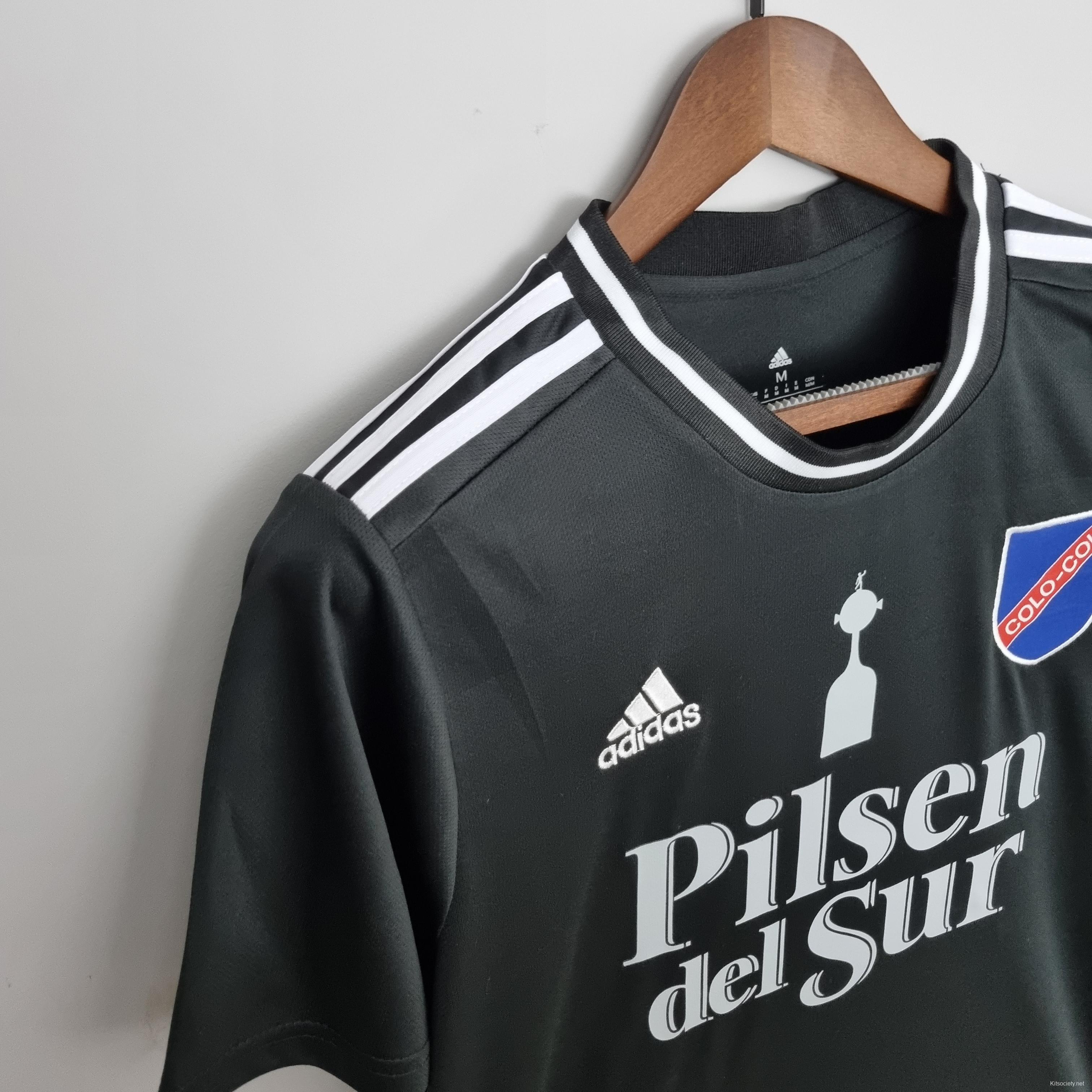 22/23 Colo Colo Commemorative Edition Black Gold Soccer Jersey - Kitsociety