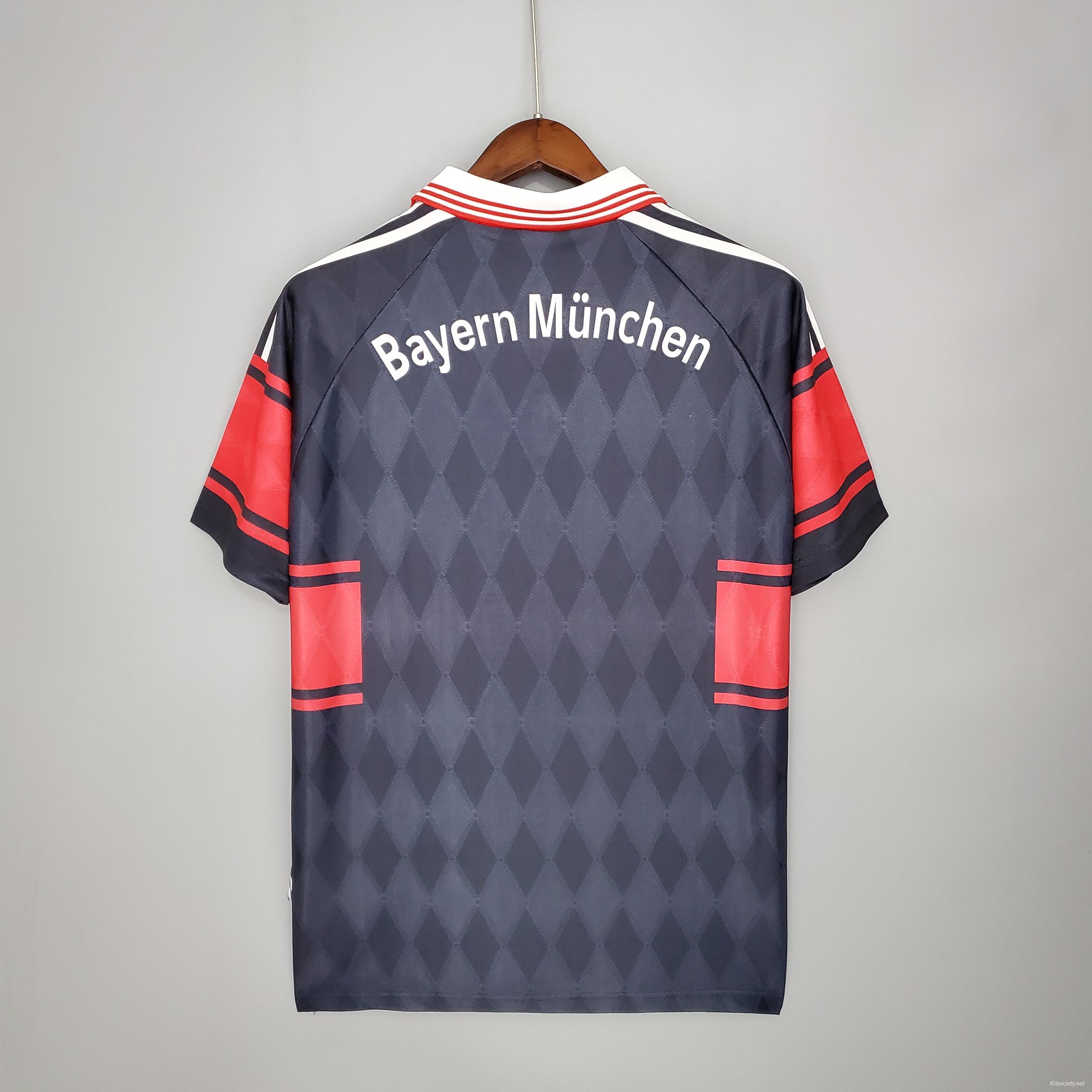 Retro 1998/99 Bayern Munich Away Soccer Jersey