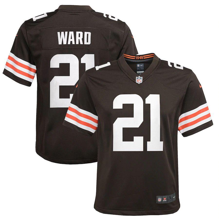 Youth Denzel Ward Brown Player Limited Team Jersey - Kitsociety