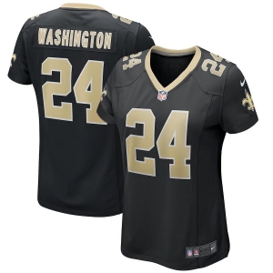 Women's Dwayne Washington Black Player Limited Team Jersey - Kitsociety