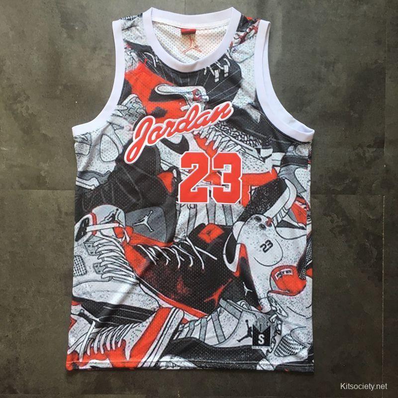 PSG Michael Jordan Basketball Jerseys - Kitsociety