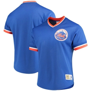 Men's New York Mets Mitchell & Ness Orange Cooperstown Collection Wild  Pitch Jersey T-Shirt