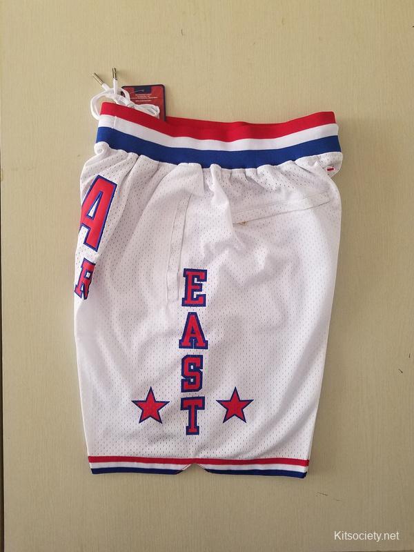 NBA 1988 All Star Game East Basketball Just Don Shorts White