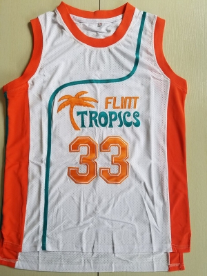 Flint Tropics 11 Ed Monix Basketball Jersey Semi Pro Team - Kitsociety