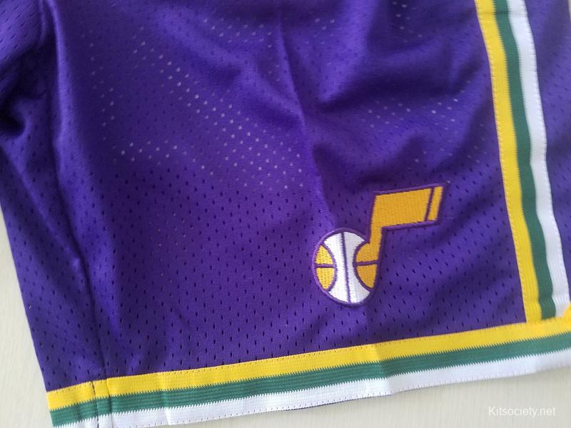 Utah 1993-94 Throwback Classics Basketball Club Shorts - Kitsociety