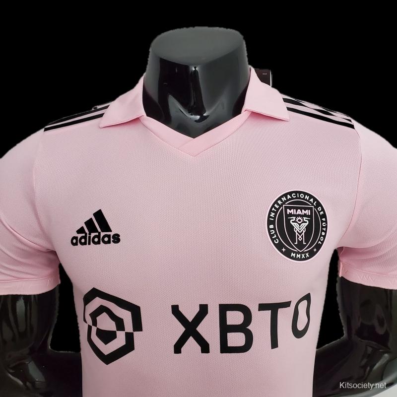 23-24 Inter Miami Home Pink MESSI Jersey - Kitsociety