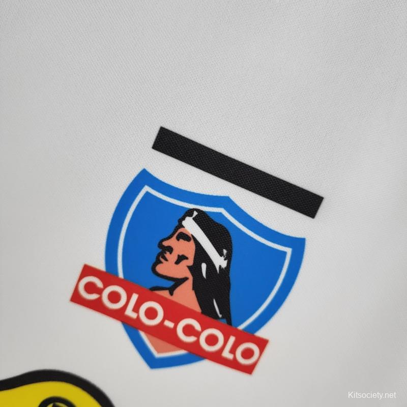 Retro 1992 Colo Colo home Soccer Jersey - Kitsociety