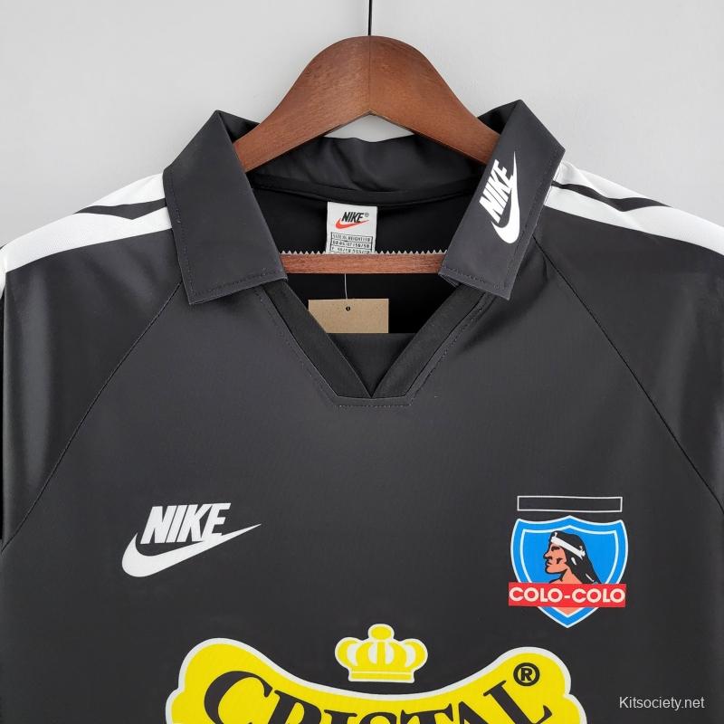 Retro 1992 Colo Colo home Soccer Jersey - Kitsociety