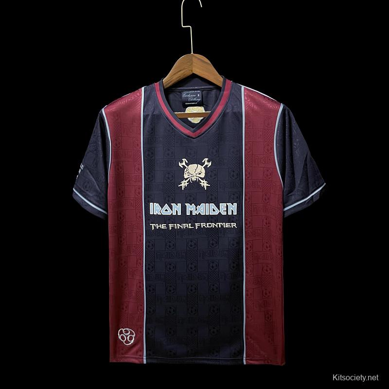 Iron Maiden soccer jersey.  Soccer jersey, Jersey, Iron maiden