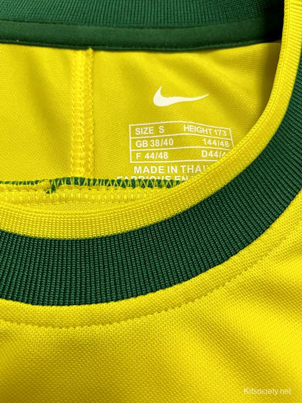 Brazil Retro Jersey Home World Cup 1998