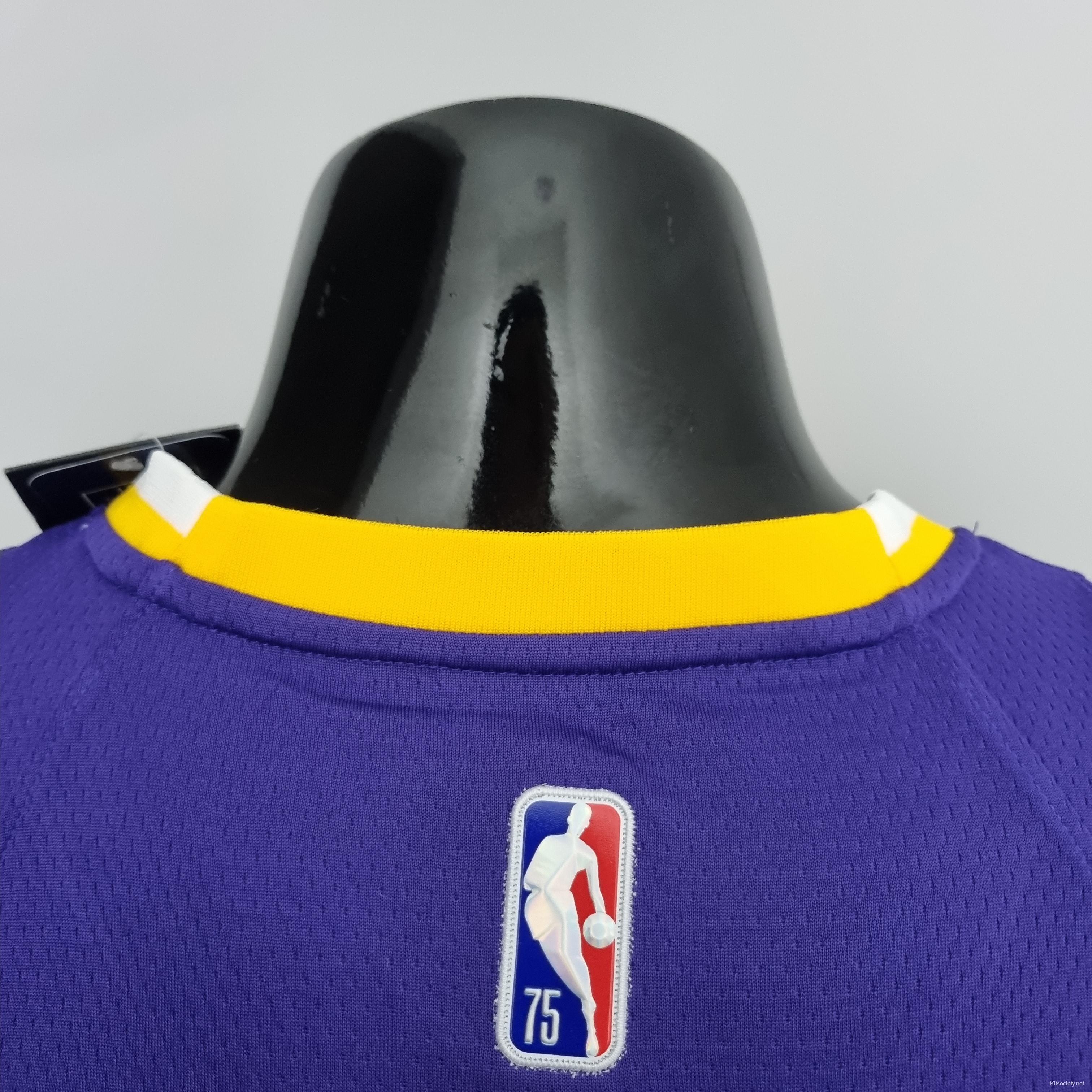 2022 75th Anniversary TOSCANO #95 Los Angeles Lakers City Edition