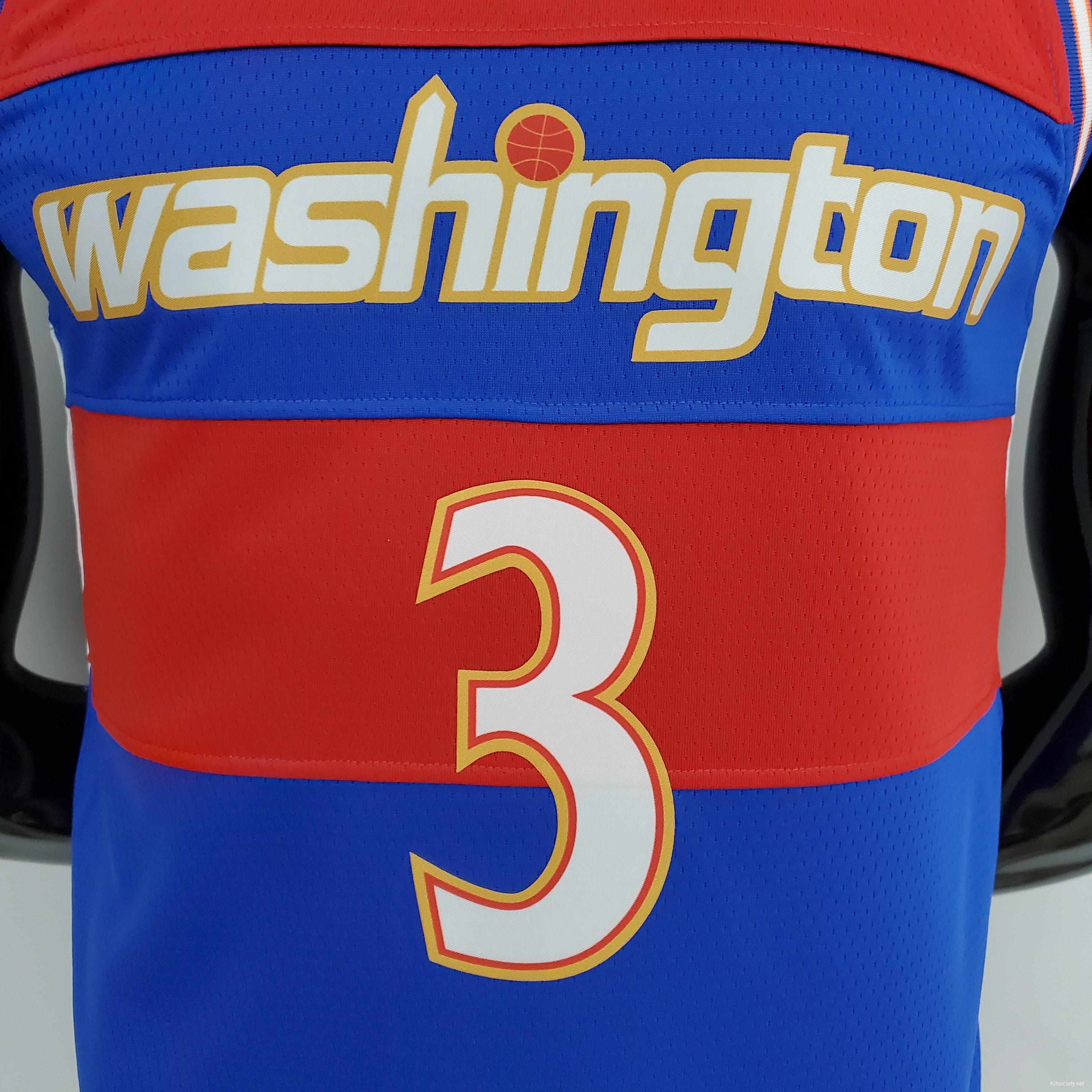 2022 Season Washington Wizards BEAL#3 Talent City Edition Blue Red NBA  Jersey - Kitsociety