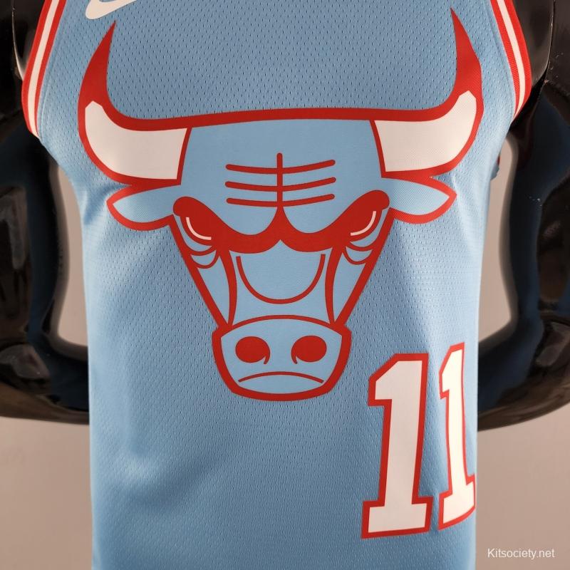 Red Nike NBA Chicago Bulls DeRozan #11 Jersery