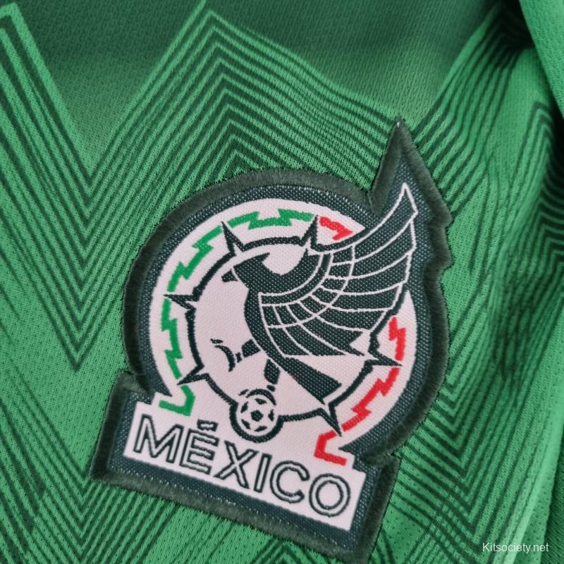 2022 Women's Mexico Home Soccer Jersey - Kitsociety