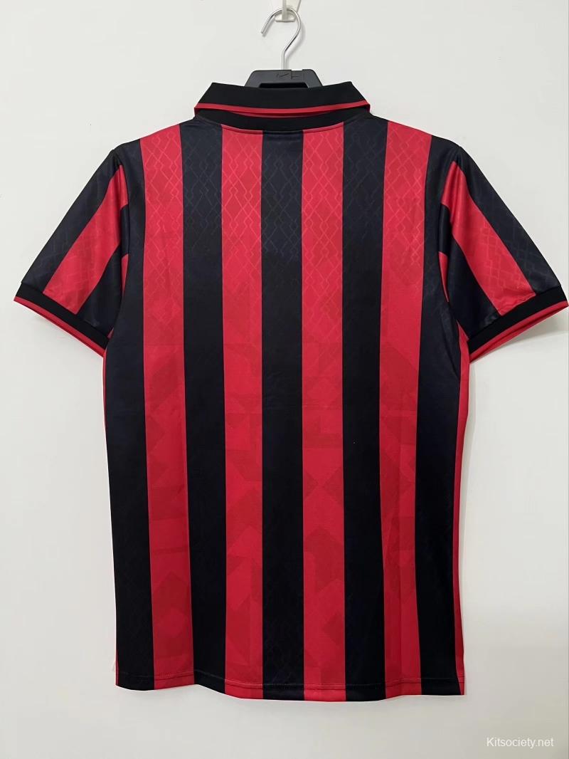 Retro 14/15 AC Milan Home Jersey - Kitsociety