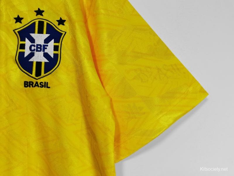 1991/93 Brazil Home Jersey – Culturkits