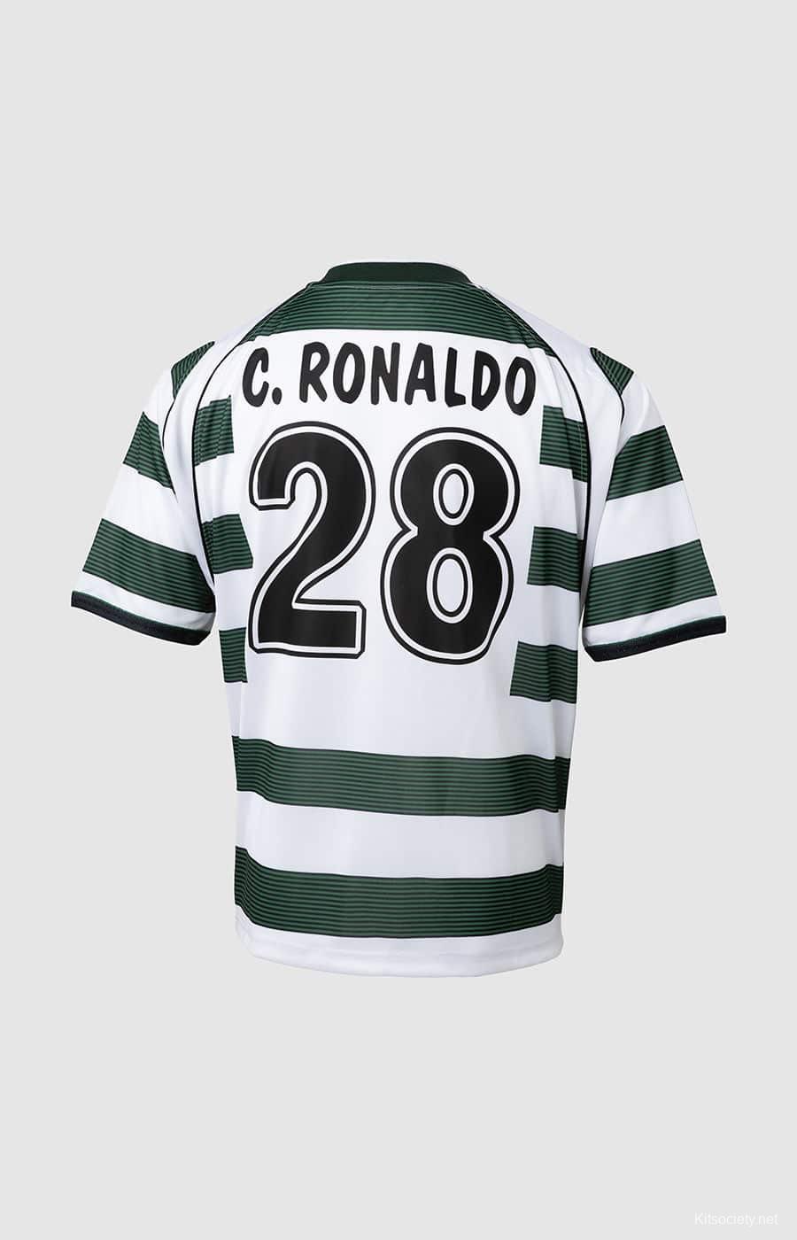 Sporting Lisbon 2001-03 Cristiano Ronaldo Home – Futbol