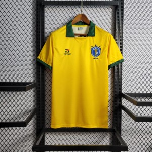 Retro 1970 Brazil Home Jersey 10#Pelé Commemorate The King Of Football -  Kitsociety