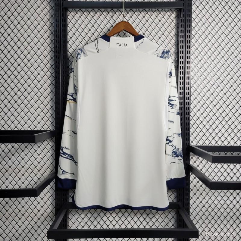 2023 Italy x Versace Special Edition White Jersey - Kitsociety