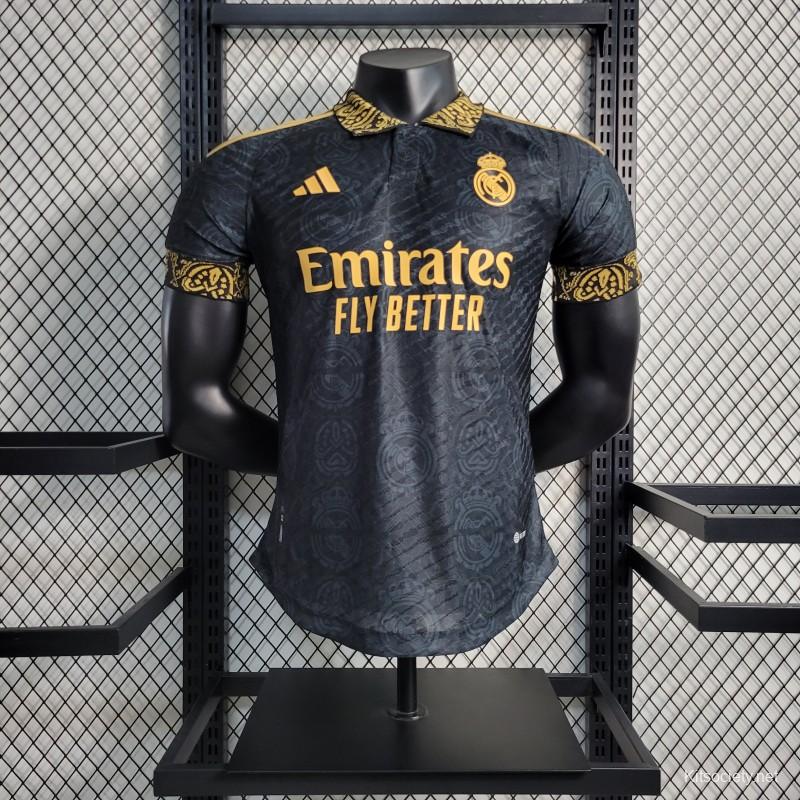 Men's Clothing - Real Madrid 23/24 Third Jersey - Black