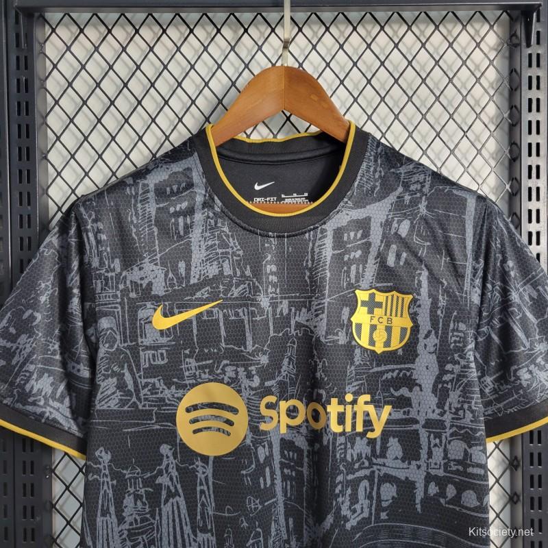 barcelona black and gold jersey