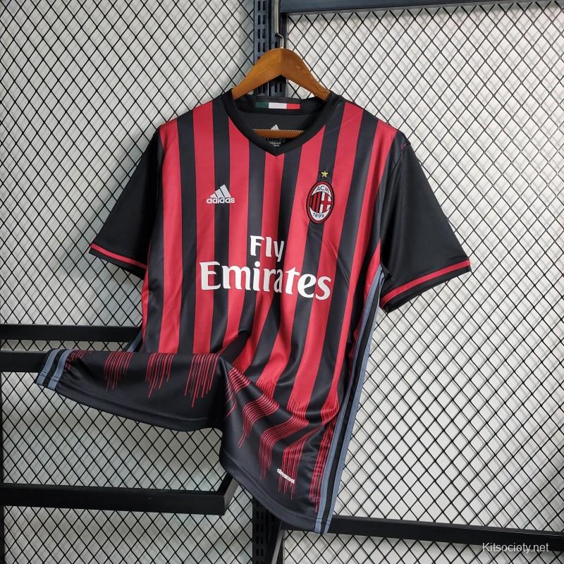 2013-14 AC Home Milan Retro Vintage Shirt KAKA