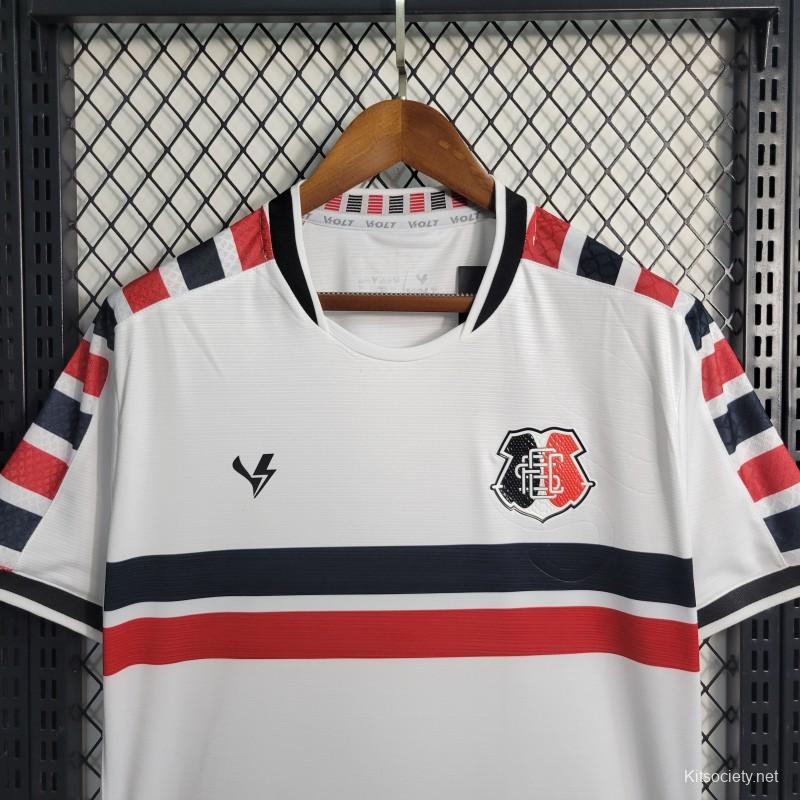 Player Version 23/24 Glasgow Rangers Away White Jersey - Kitsociety