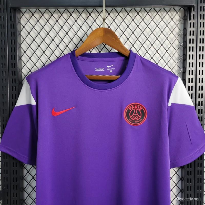 Player Version 23/24 PSG Light Purple Speical Jersey - Kitsociety