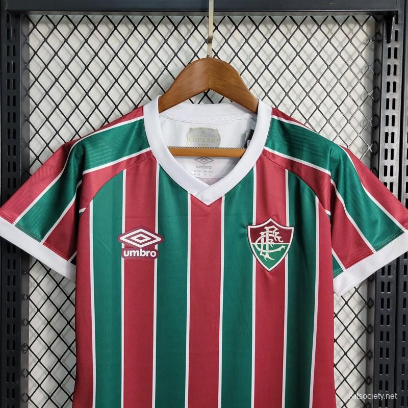 23-24 Women Fluminense Home Jersey - Kitsociety