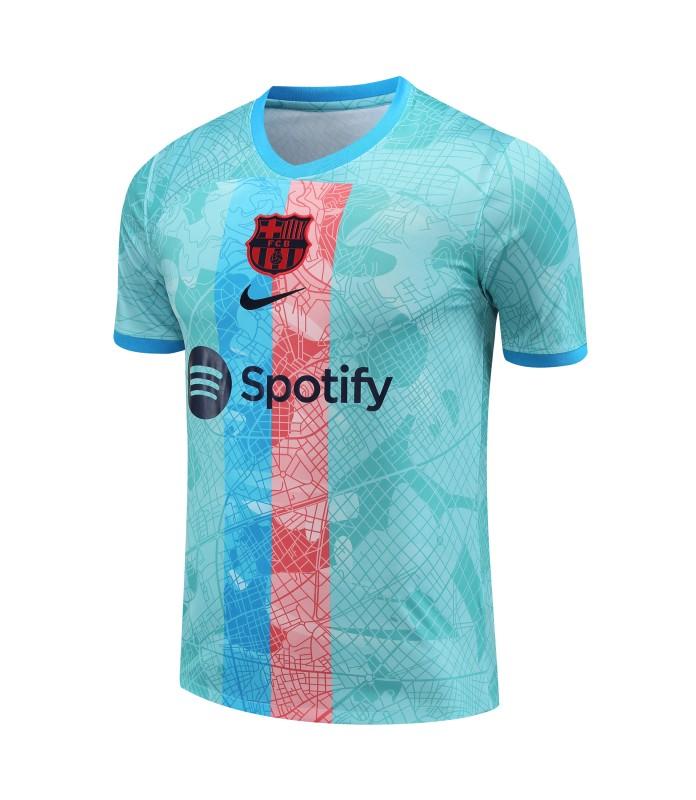 23-24 Barcelona Away White Jersey - Kitsociety