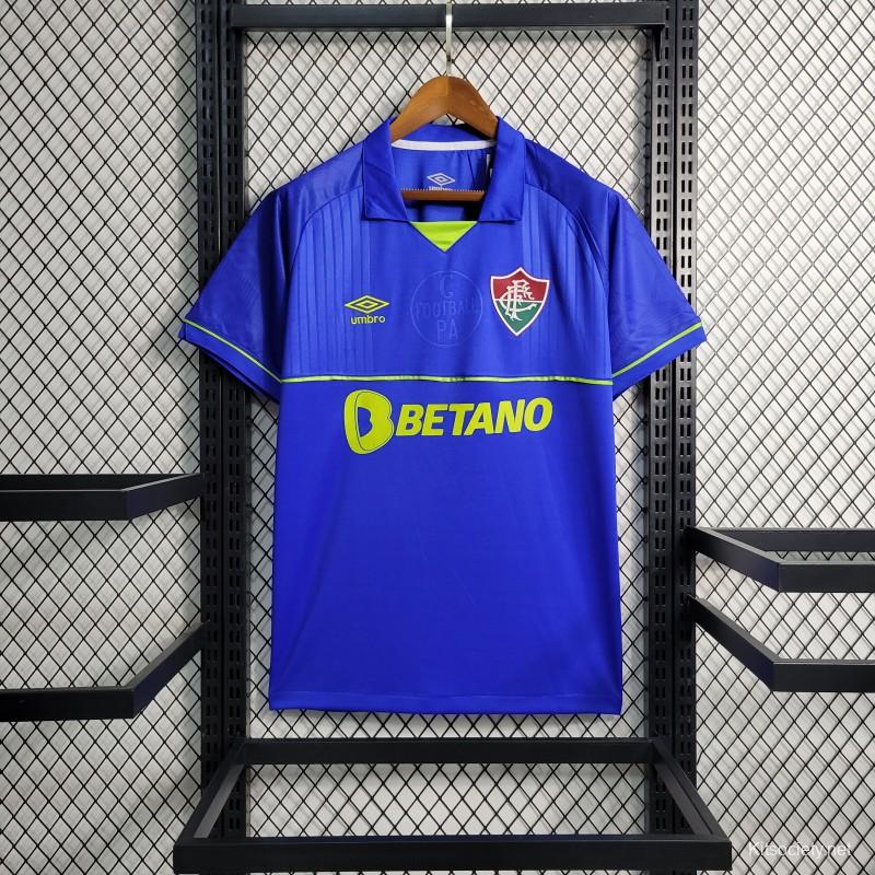 23-24 Club America Away Blue Soccer Jersey - Kitsociety