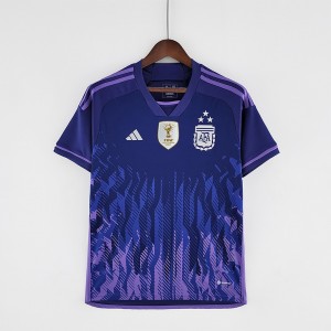 Player Version 3 Stars 2022 Argentina MESSI #10 Home Jersey With World Cup  Champion Patches - Kitsociety