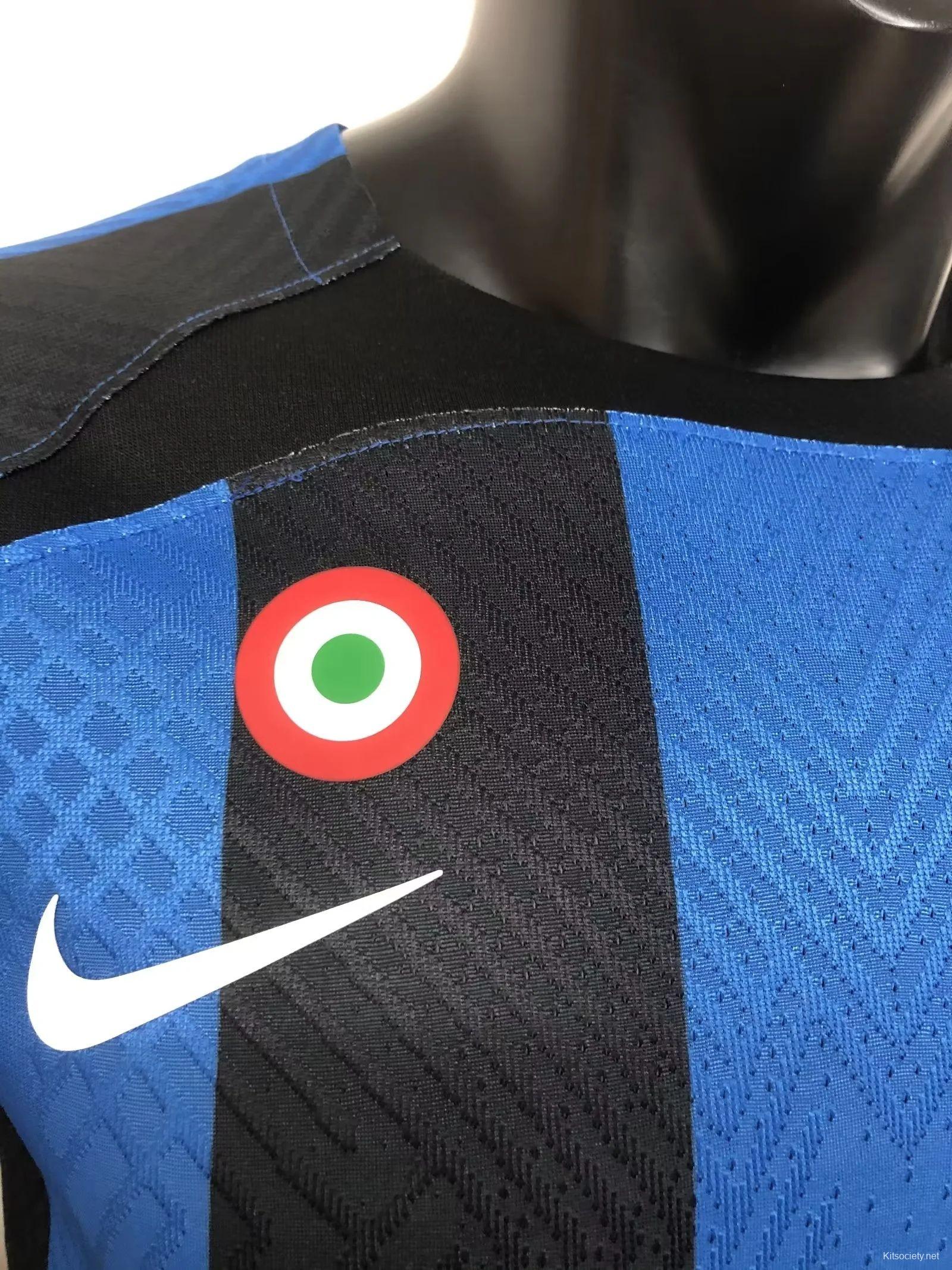 22/23 Inter Milan Home Jersey With Paramount Plus Sponsor - Kitsociety