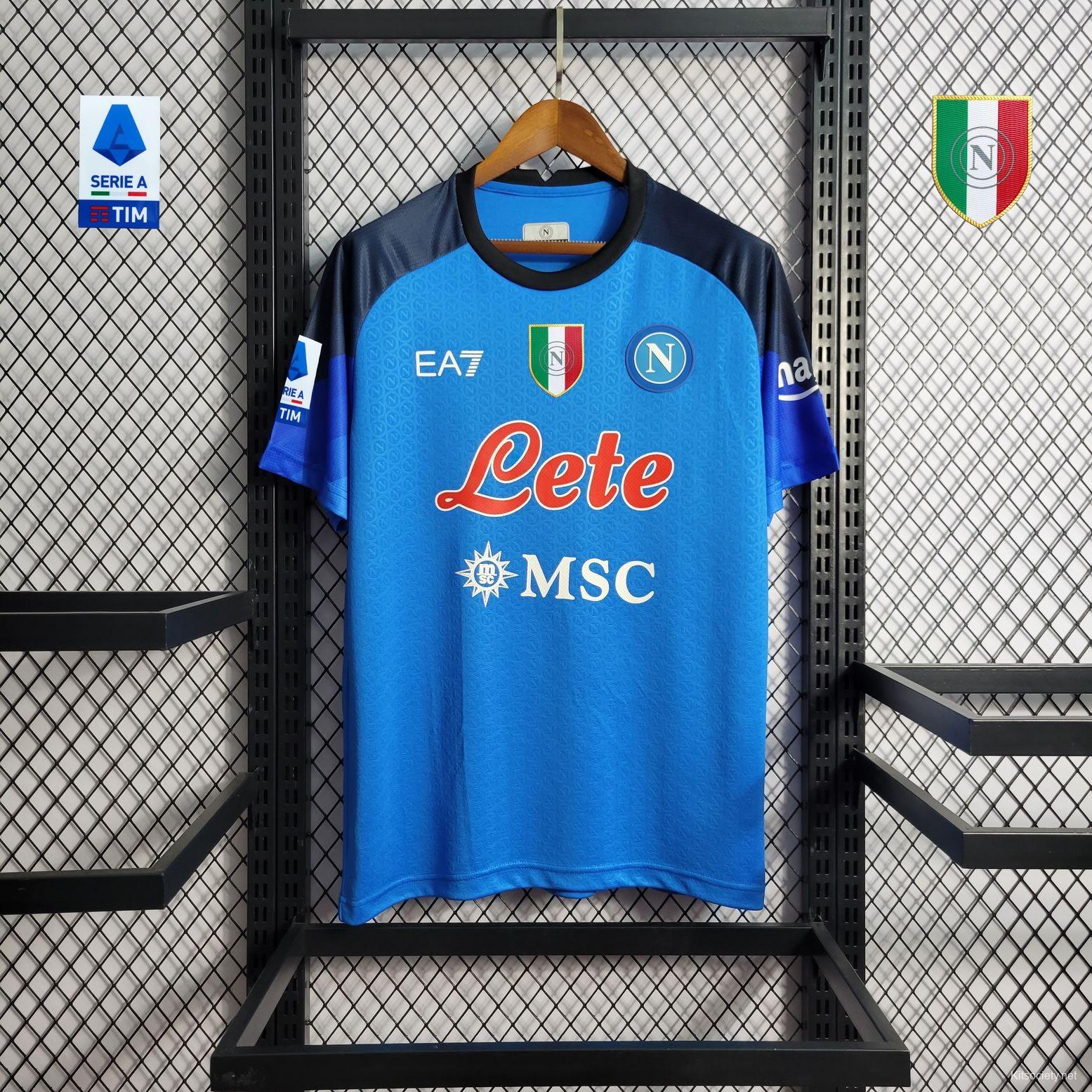 Napoli FC Kappa Training Suit, Calcio Football Clubs Soccer Jersey